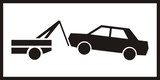 Foutgeparkeerde voertuigen kunnen worden weggesleept.