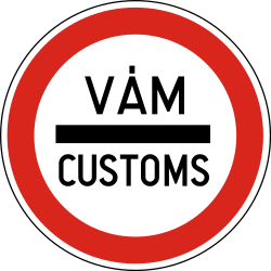 Inrijden verboden (controlepost).