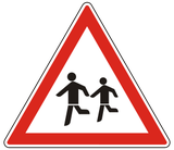 Waarschuwing voor kinderen.