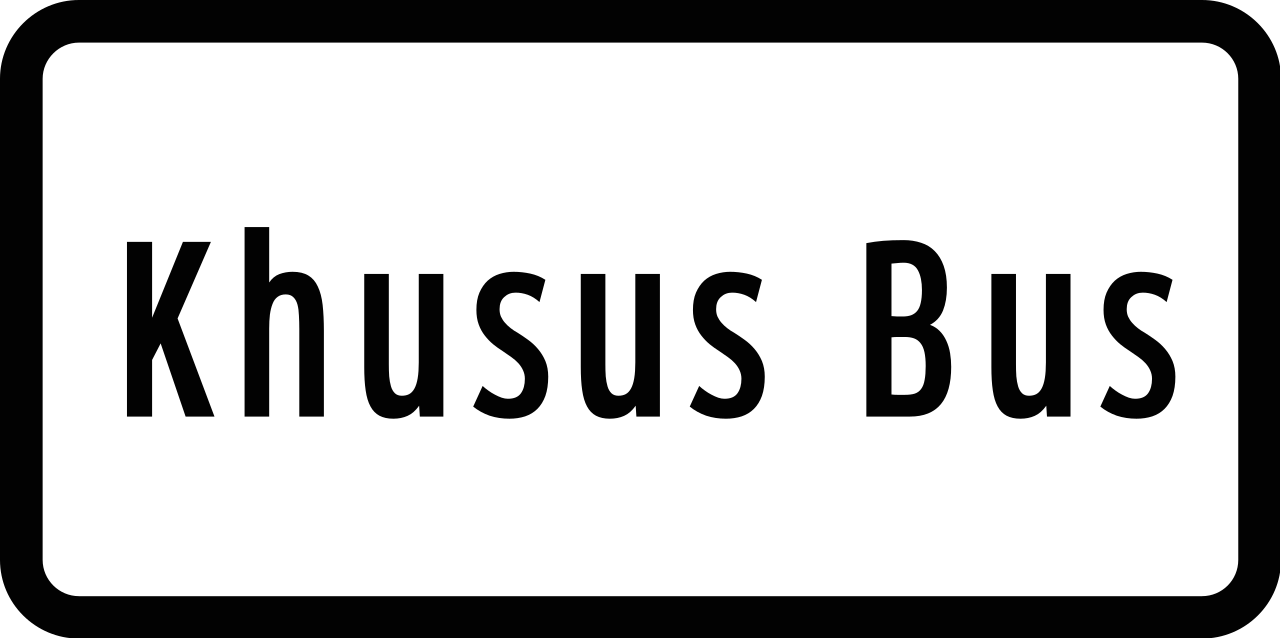 For buses.