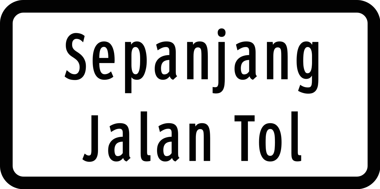 Toll road.