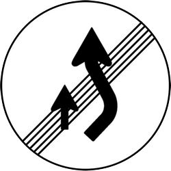 End of the overtaking prohibition.