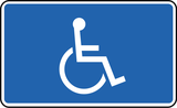 Voor personen met een handicap.