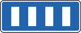 Haaks parkeren.