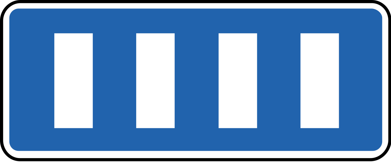 Haaks parkeren.
