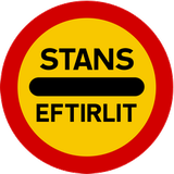 Inrijden verboden (controlepost).