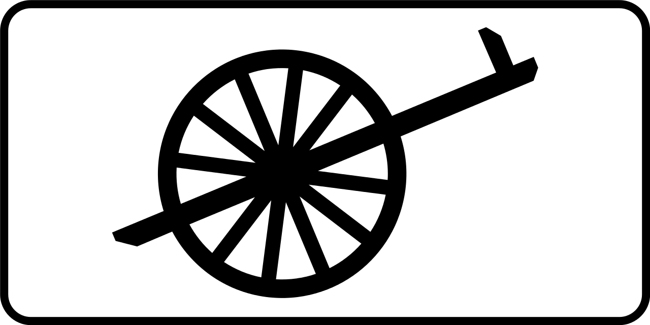 For handcarts.