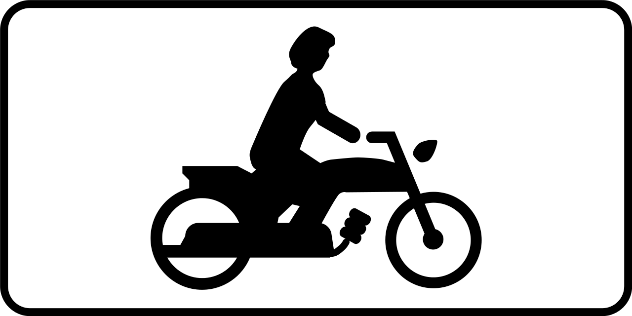 For motorcycles.