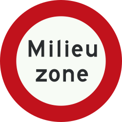 Start of a low-emission zone.