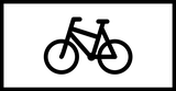 Voor fietsers.
