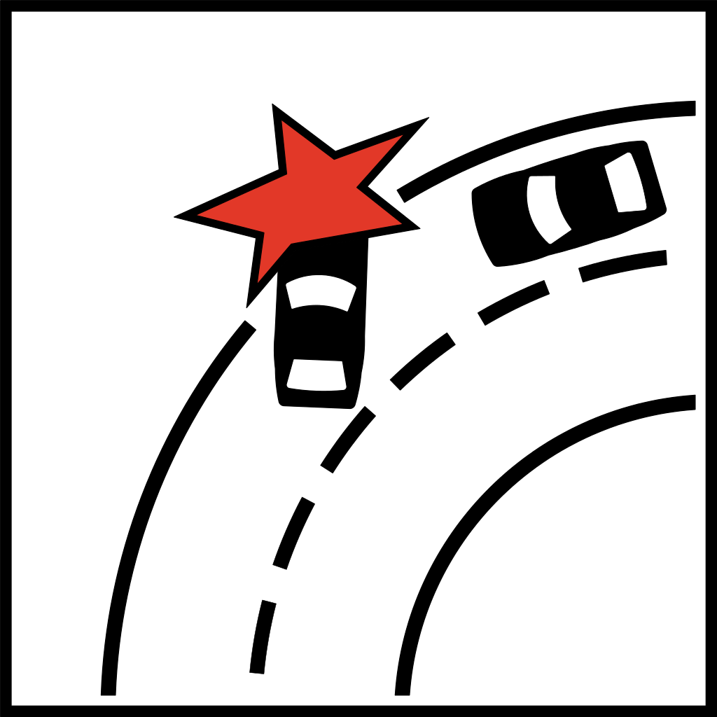 Angezeigte Unfallart.