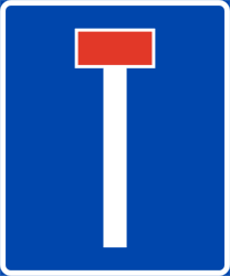 Sackgasse.