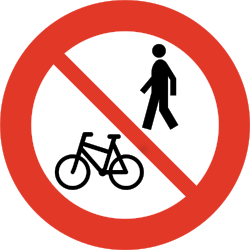 Was bedeutet dieses Verkehrszeichen?