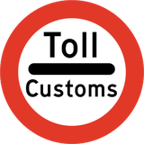 Inrijden verboden (controlepost).