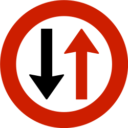 Was bedeutet dieses Verkehrszeichen?