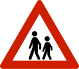 Waarschuwing voor kinderen.