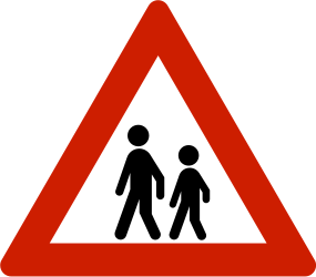 Waarschuwing voor kinderen.