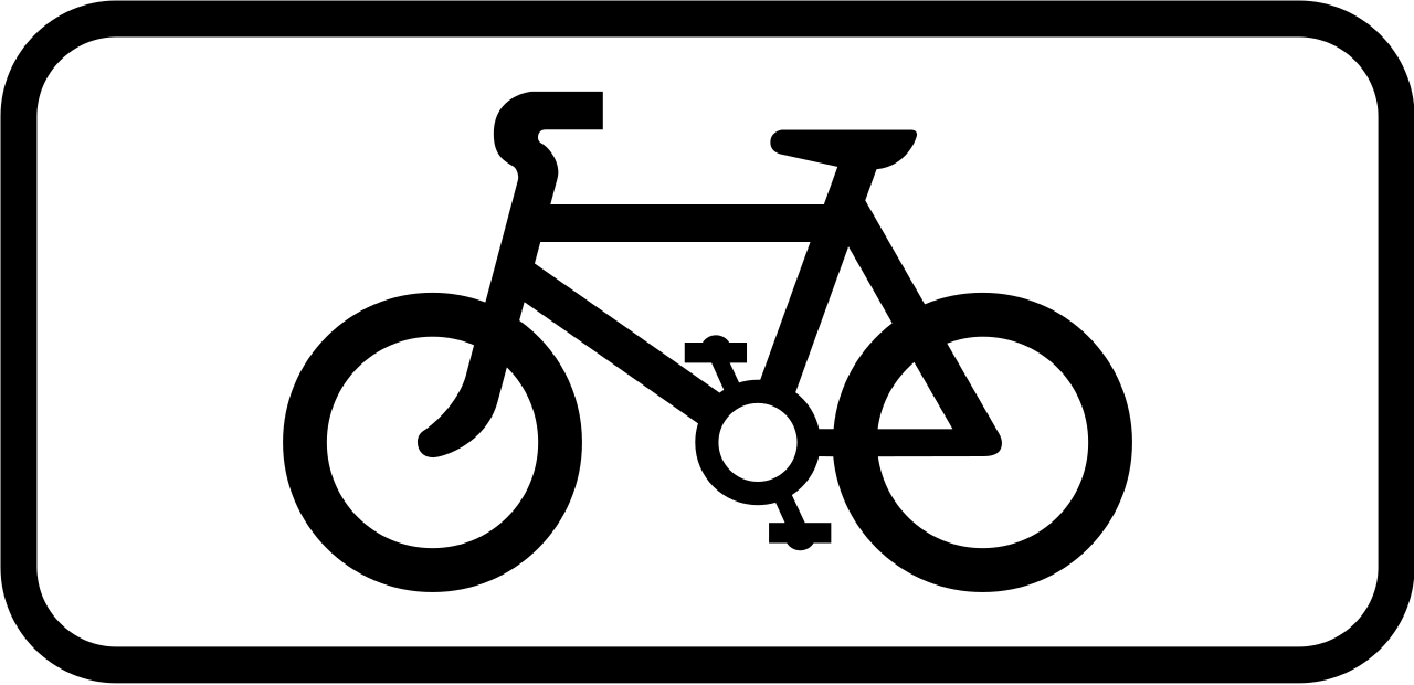 Voor fietsers.