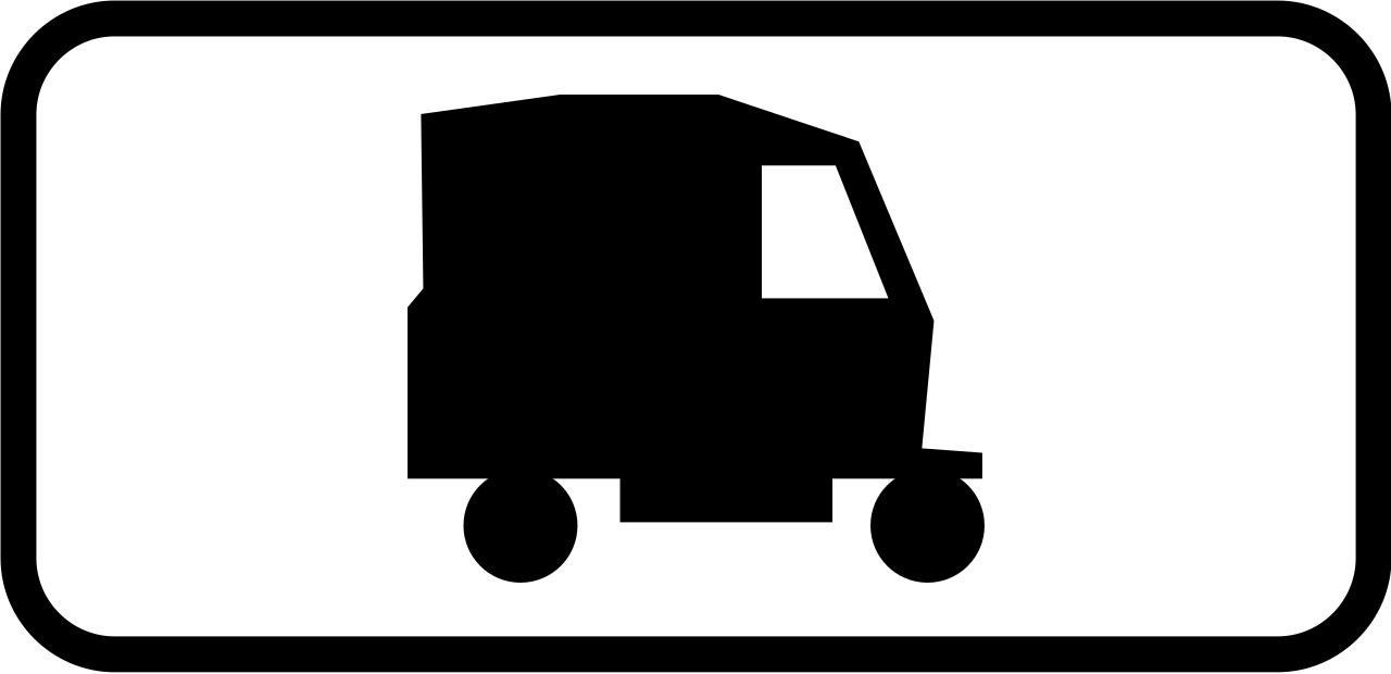 Voor taxi's.