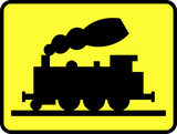 For trains.