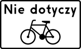 Cyclists allowed.