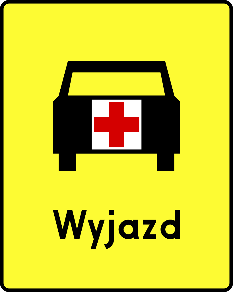 Ambulances toegestaan.