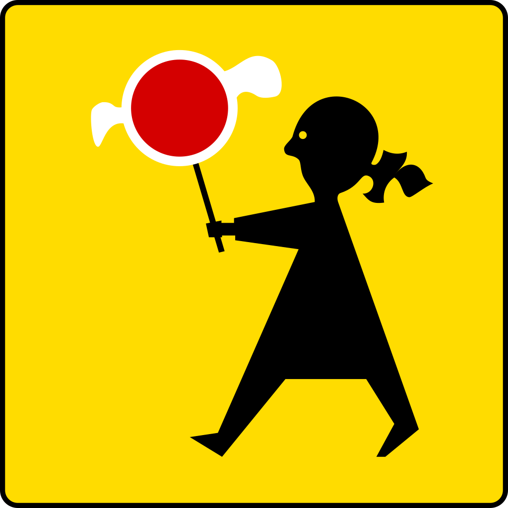 Overstekende kinderen.