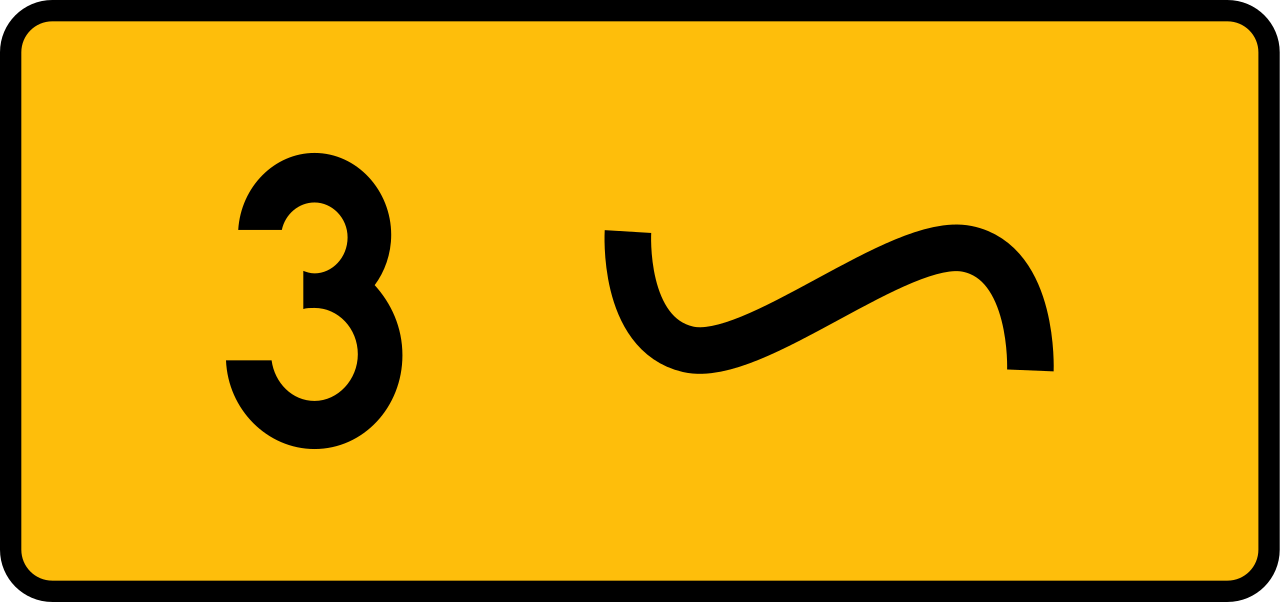 Aantal bochten.