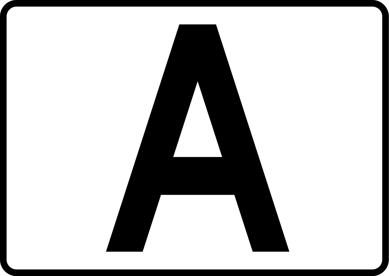 Tunnelcategorie A.