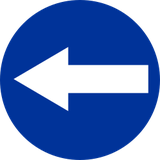 Mandatory left.