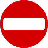 No entry.