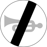 End of horn prohibition.