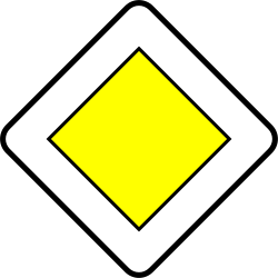 Start of a priority road.