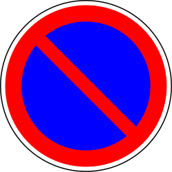 Parking prohibited.