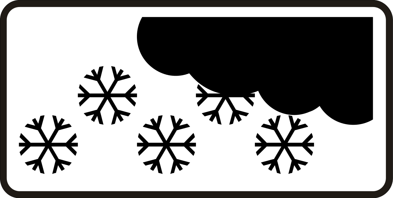 Schnee.