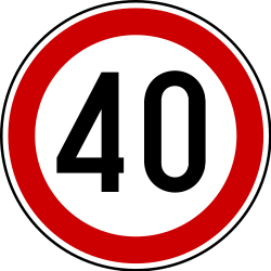 What does this traffic sign mean?
