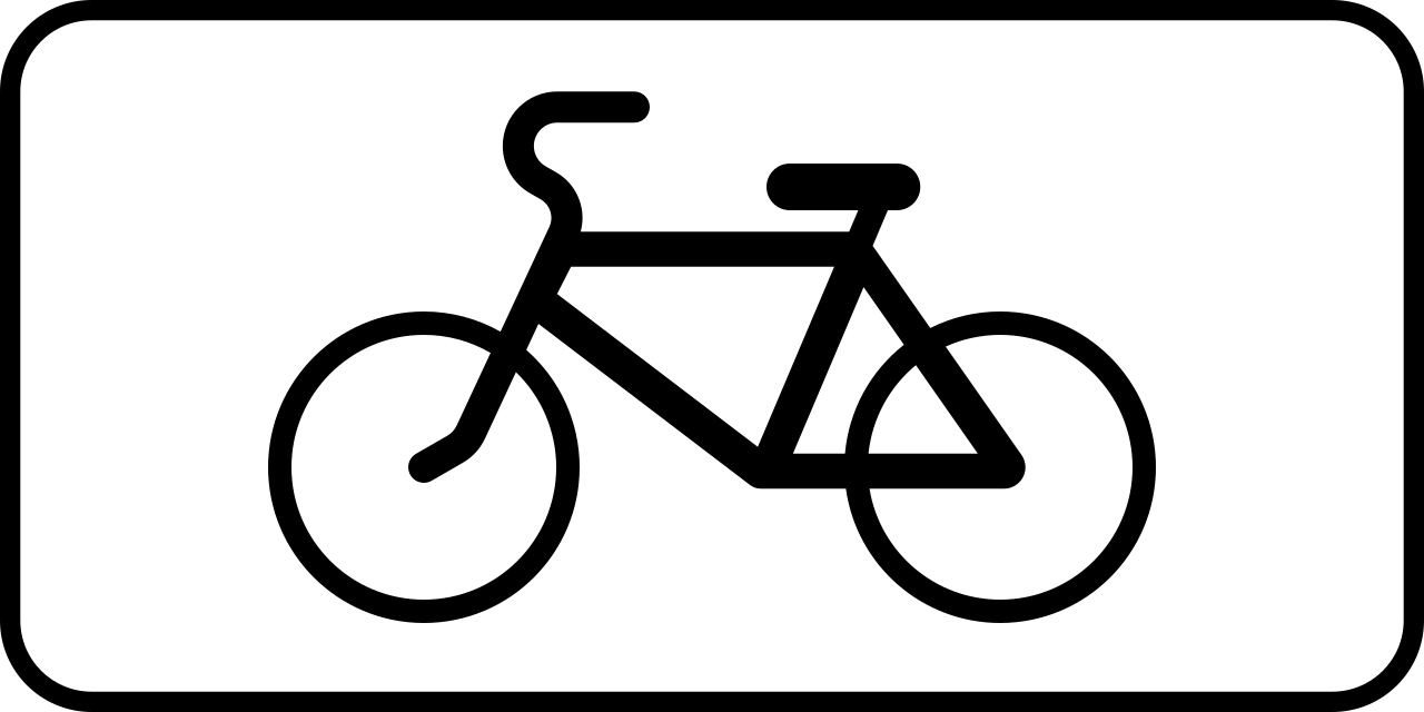 Voor fietsers.