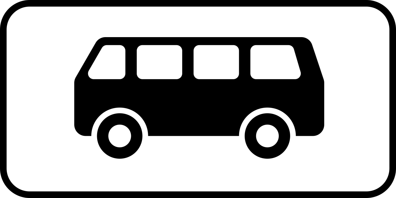 Voor bussen.