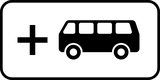 Parque dissuasor com autocarro.