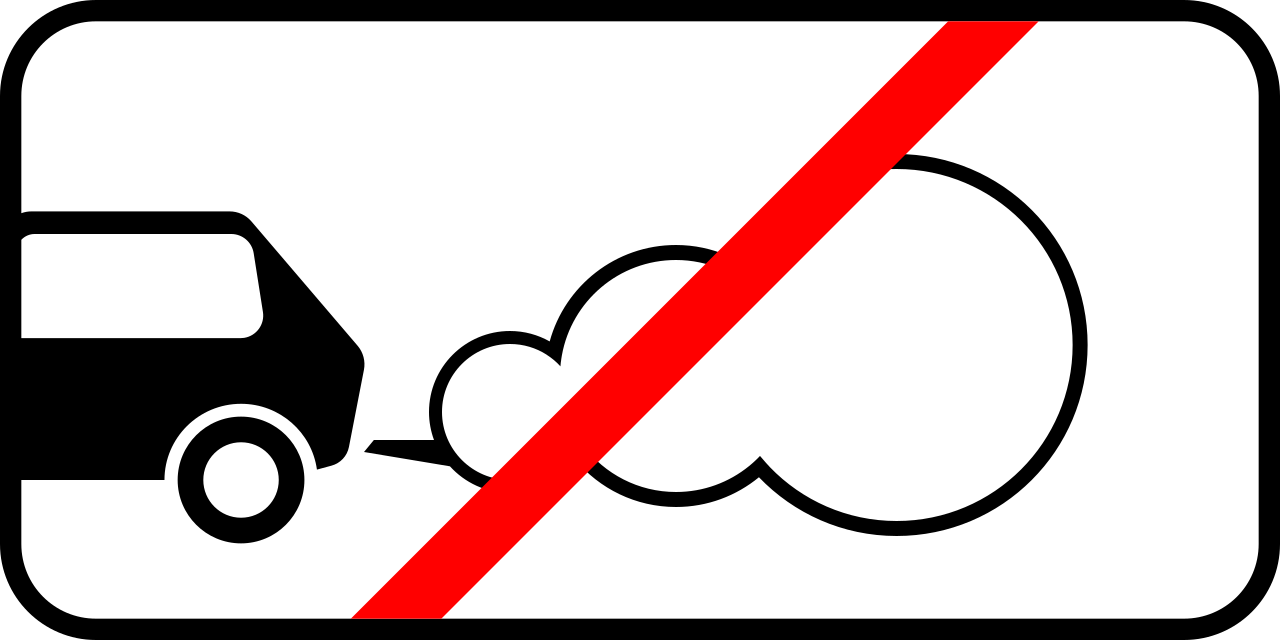 Motor stationair laten draaien verboden.