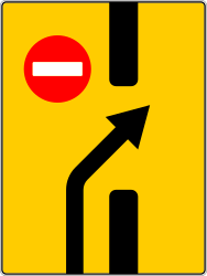 Einde van de tijdelijke verschuiving van de middenberm.