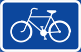 Voor fietsers.