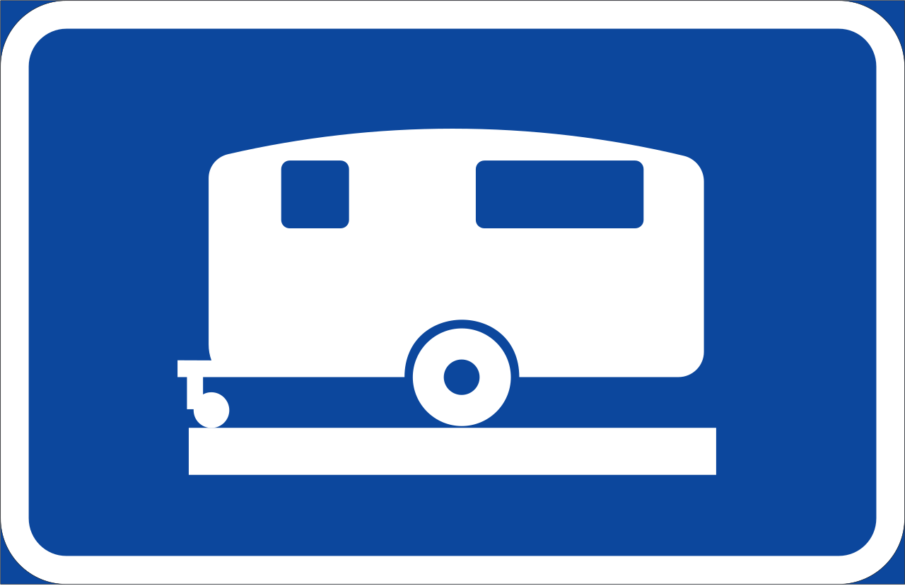 For caravans.