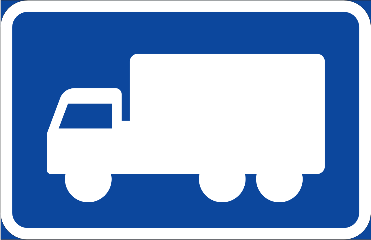 For trucks.