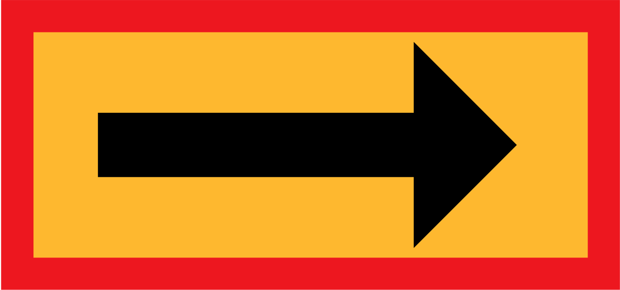 To the right.