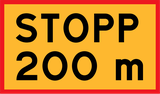 Stop over ... meter.