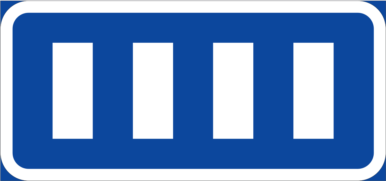 Perpendicular parking.