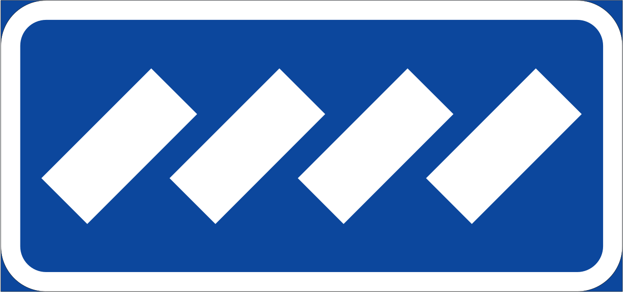 Angle parking to the right.