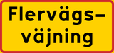 Voorrang verlenen in alle richtingen.