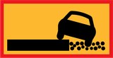 Zachte berm.